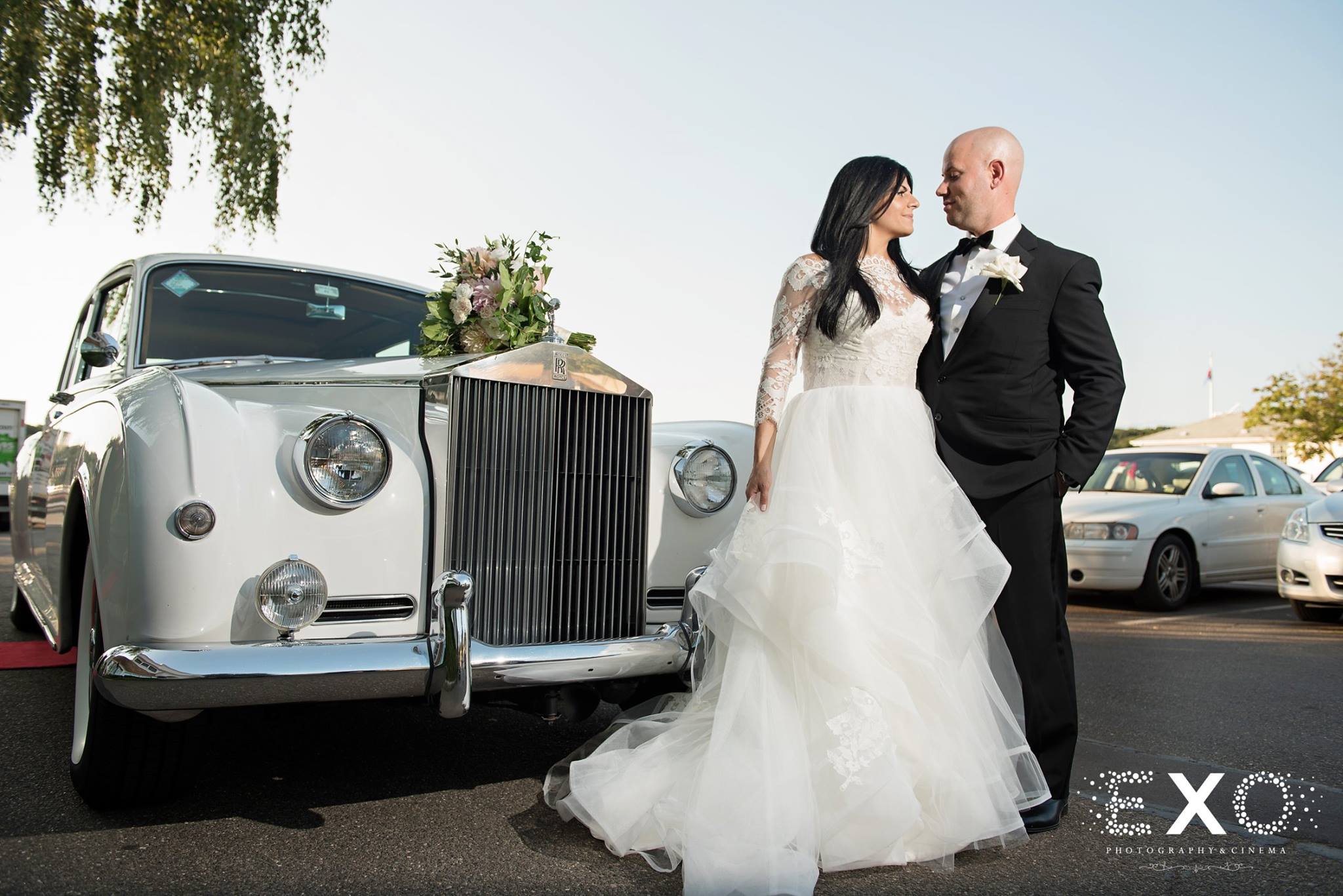 annalisa and john with all star limousine car