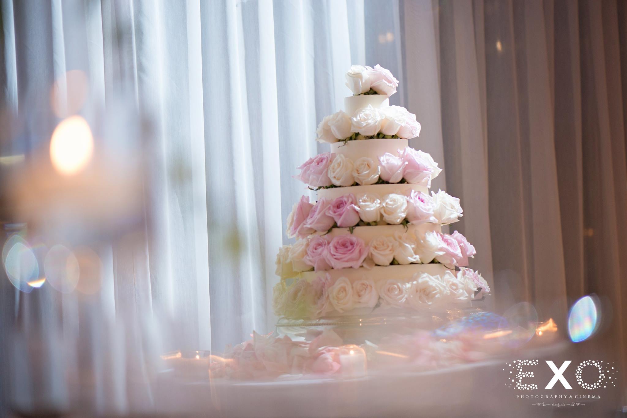 wedding cake by nine cakes