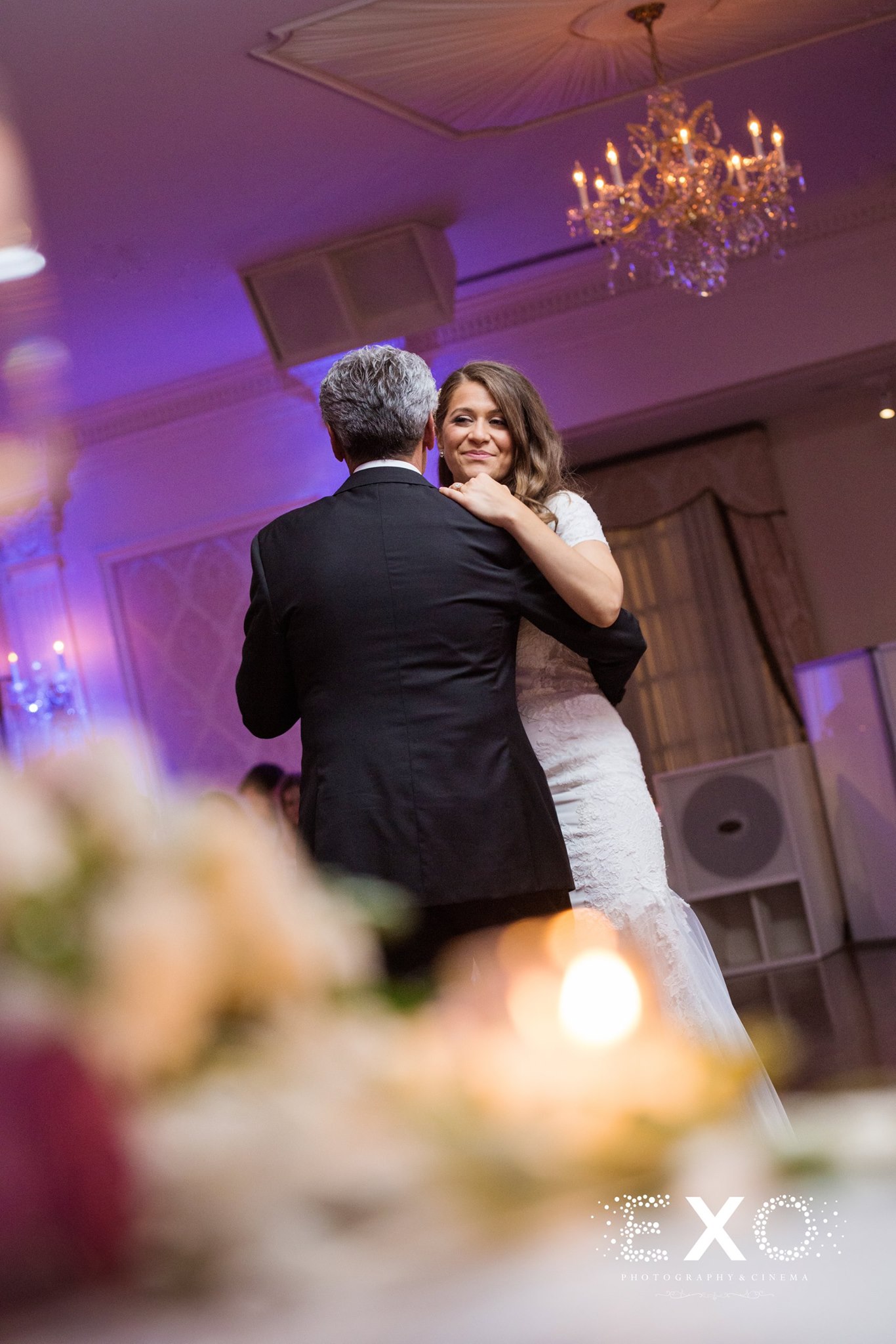 bride and father dancing to music by beat train productions