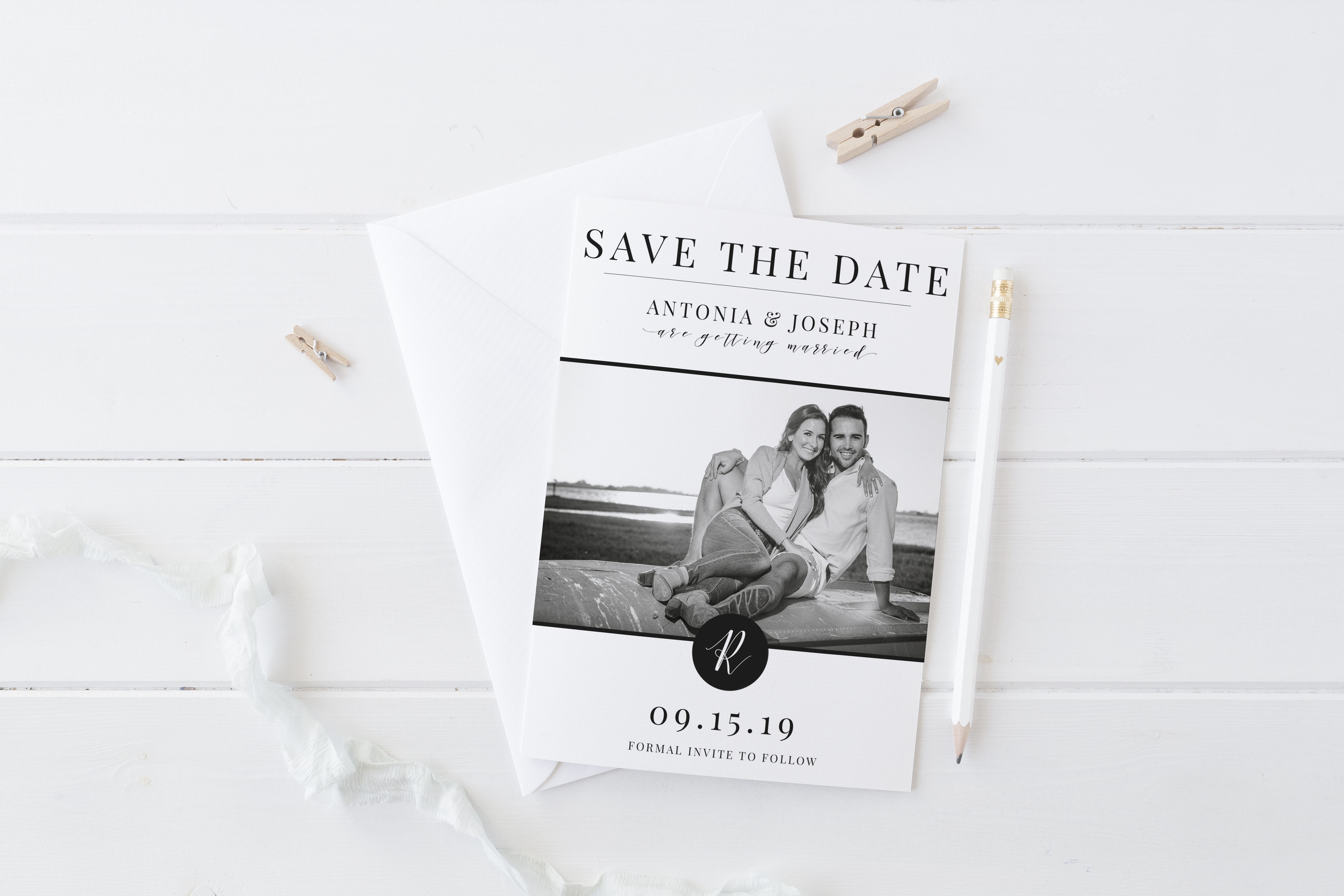 save the date photo