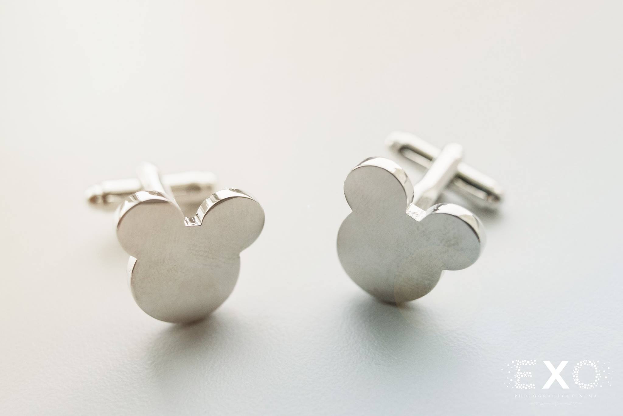 mickey mouse cuff links
