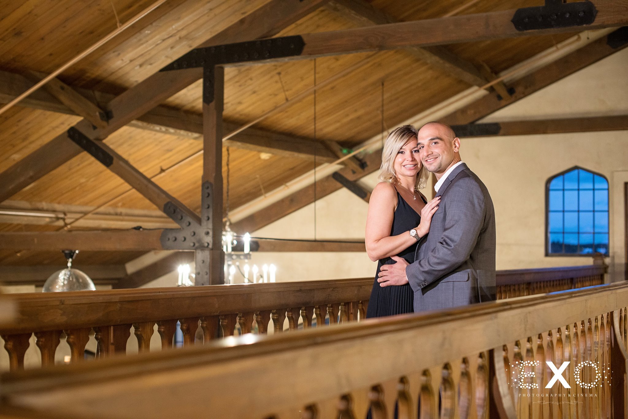 couple in the attic of the Raphael Vineyard