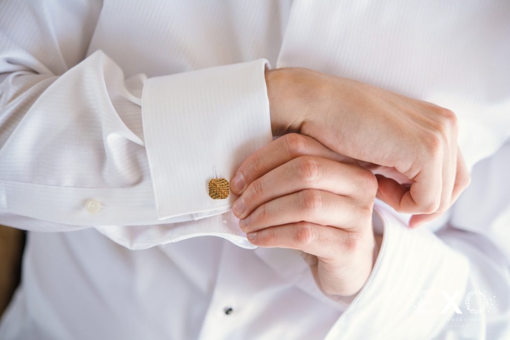 groom's cufflinks