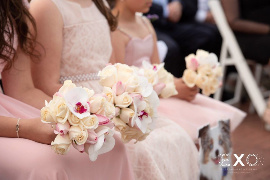 bridesmaids' bouquets