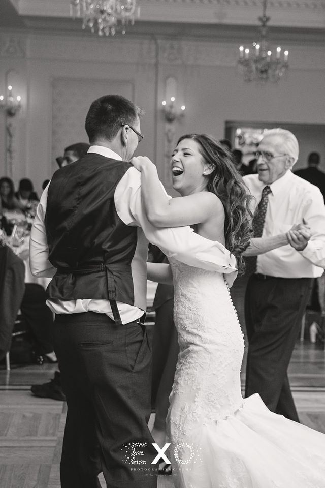 bride dancing with her father at The Carltun