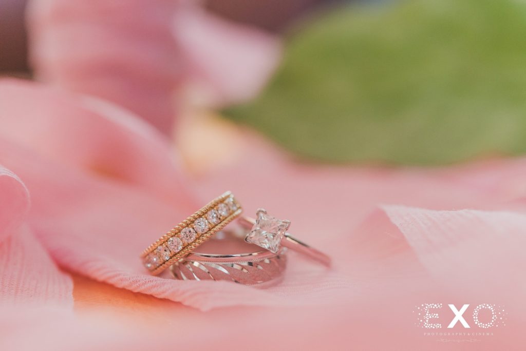 wedding bands and engagement rings