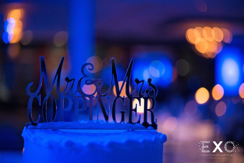 cake topper at The Mansion at Oyster Bay