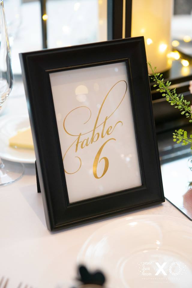 table number at Maritime Parc