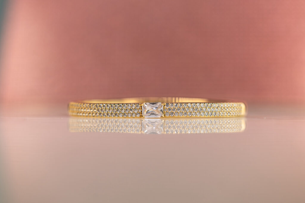 Wedding gold bracelet