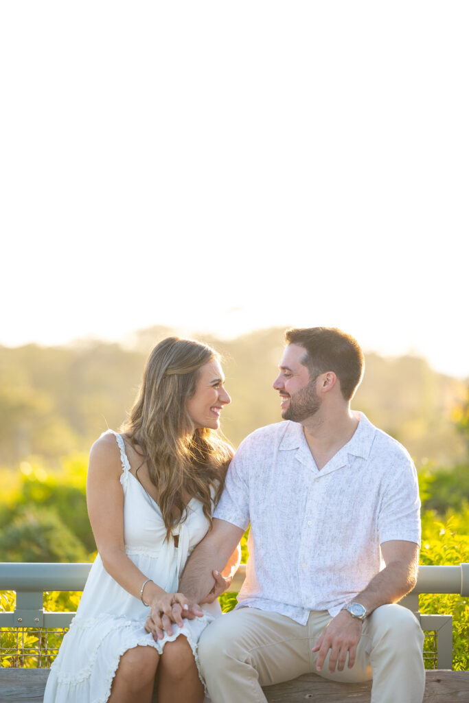 Robert Moses beach engagement session