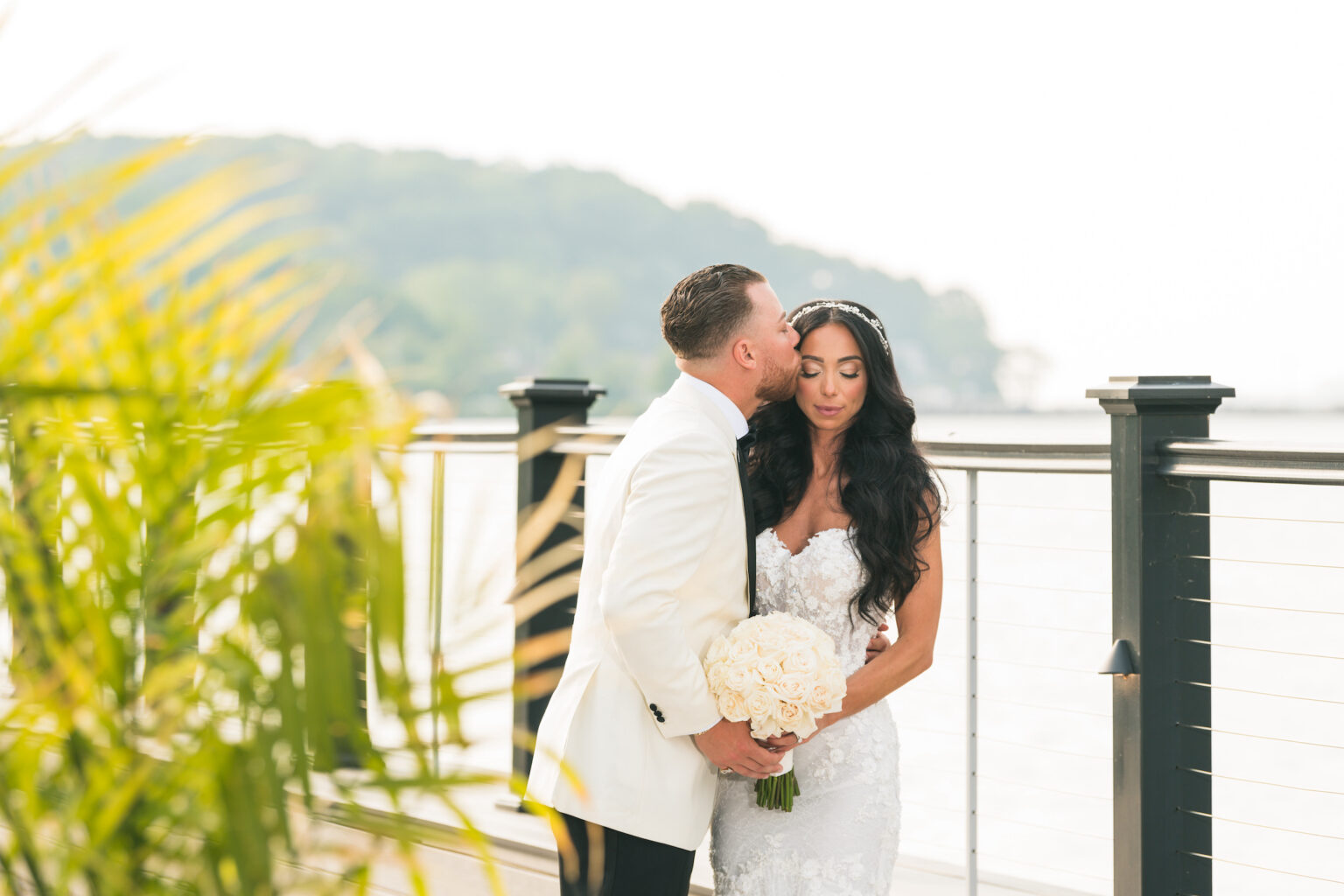 Water's Edge Centerport Wedding Eythemia + Charles