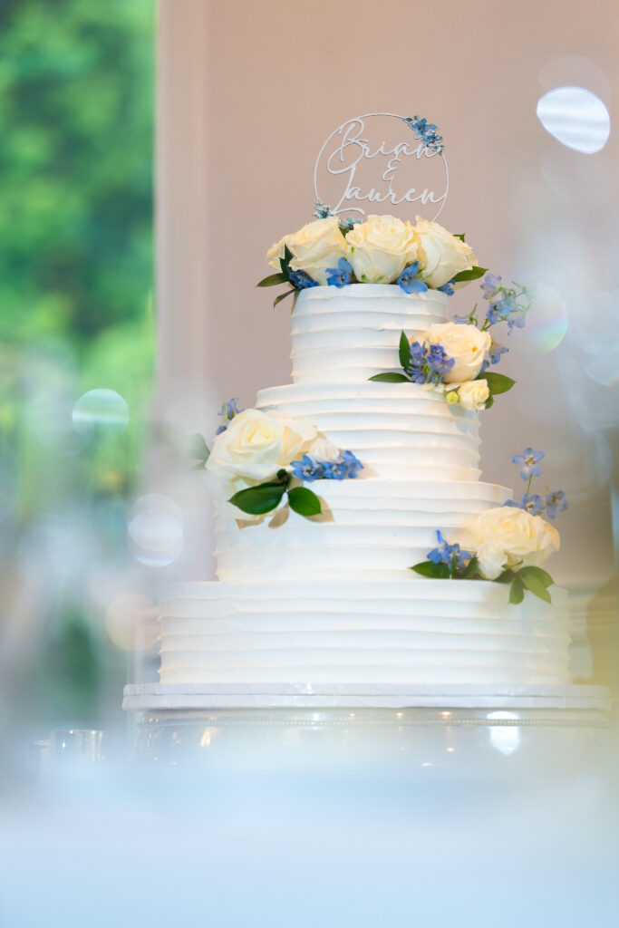 Flowerfield Celebrations wedding cake
