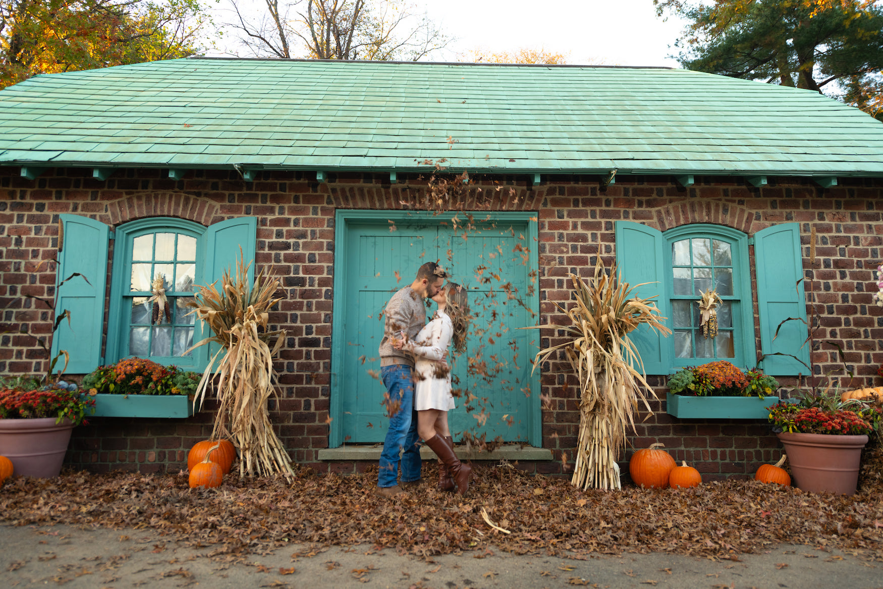 Fall leaves at Planting Fields