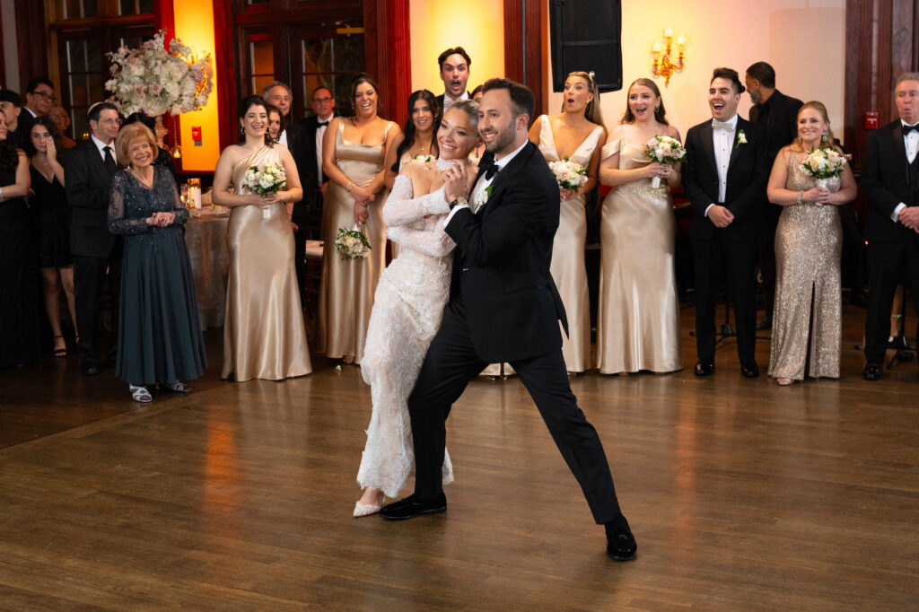 First dance at The Mansion at Oyster Bay
