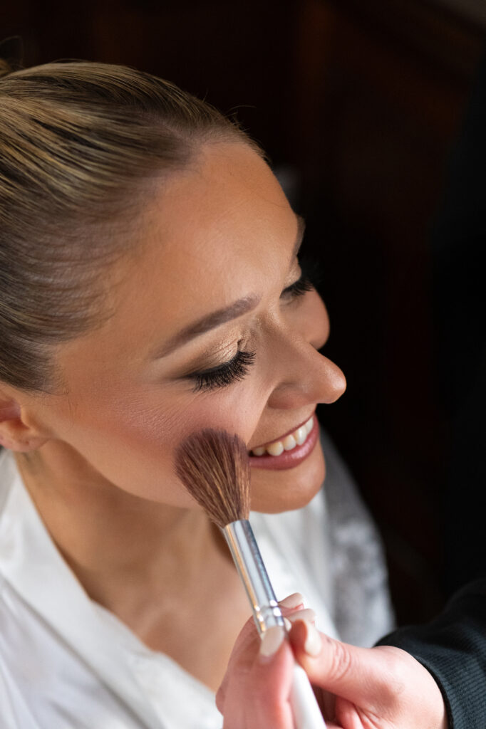 Bride makeup photo