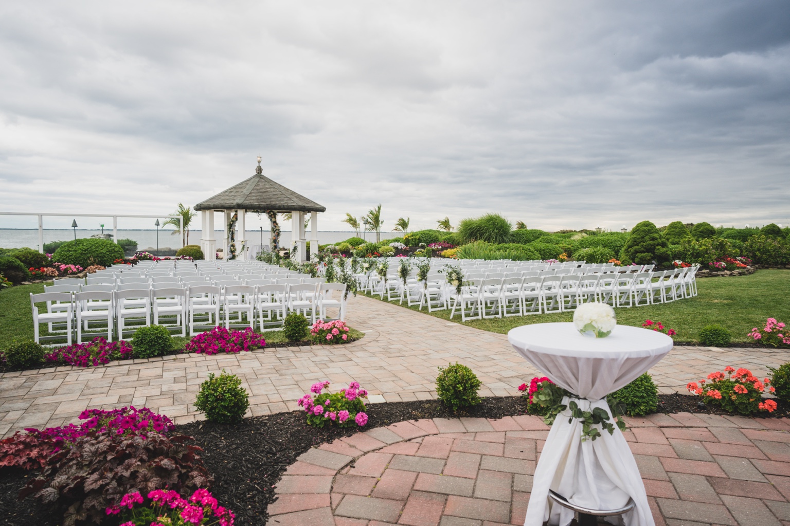 Land's End waterfront wedding in Sayville, Long Island, photographed by EXO Photography