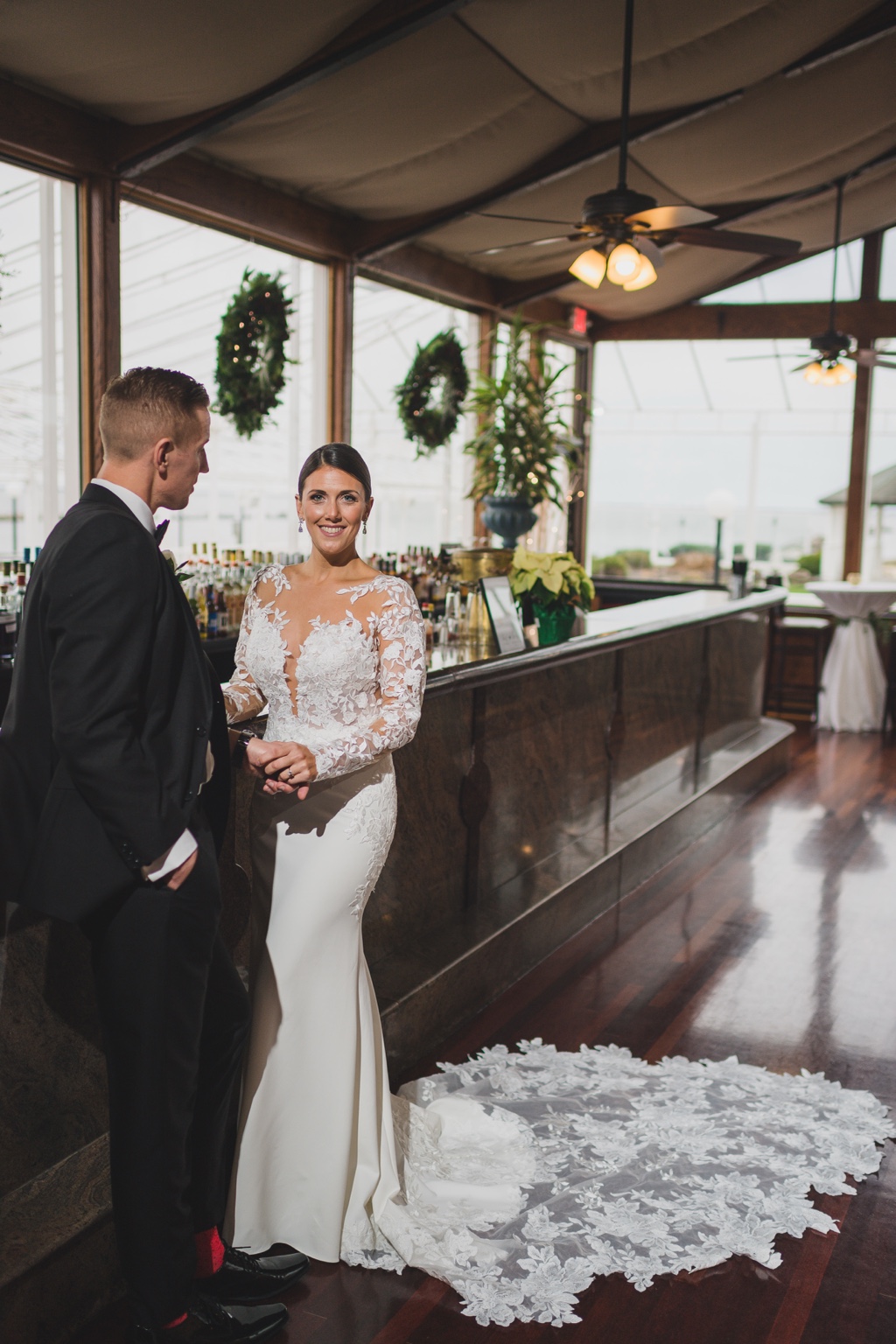 Land's End waterfront wedding in Sayville, Long Island, photographed by EXO Photography