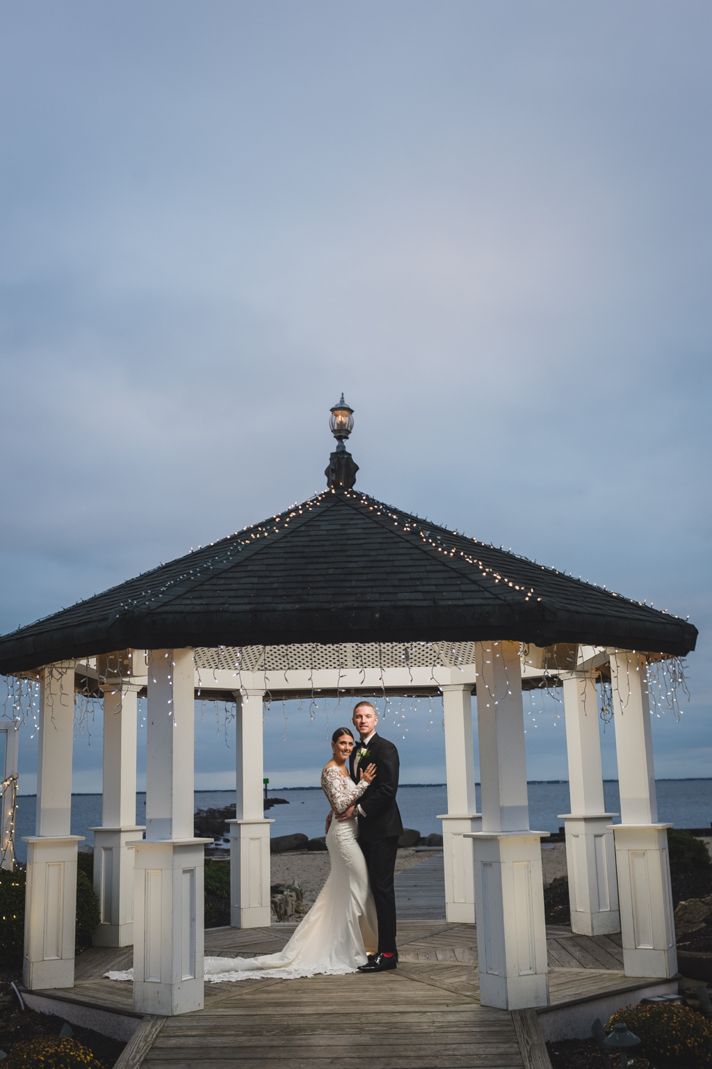 Land's End waterfront wedding in Sayville, Long Island, photographed by EXO Photography