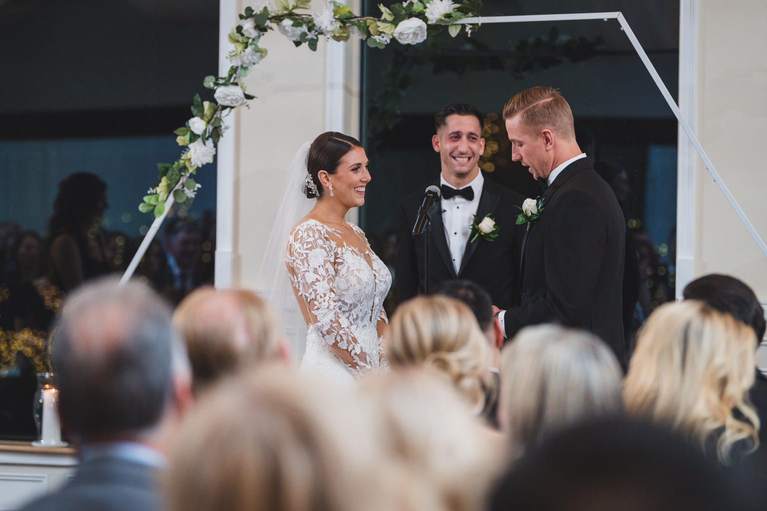 Land's End waterfront wedding in Sayville, Long Island, photographed by EXO Photography