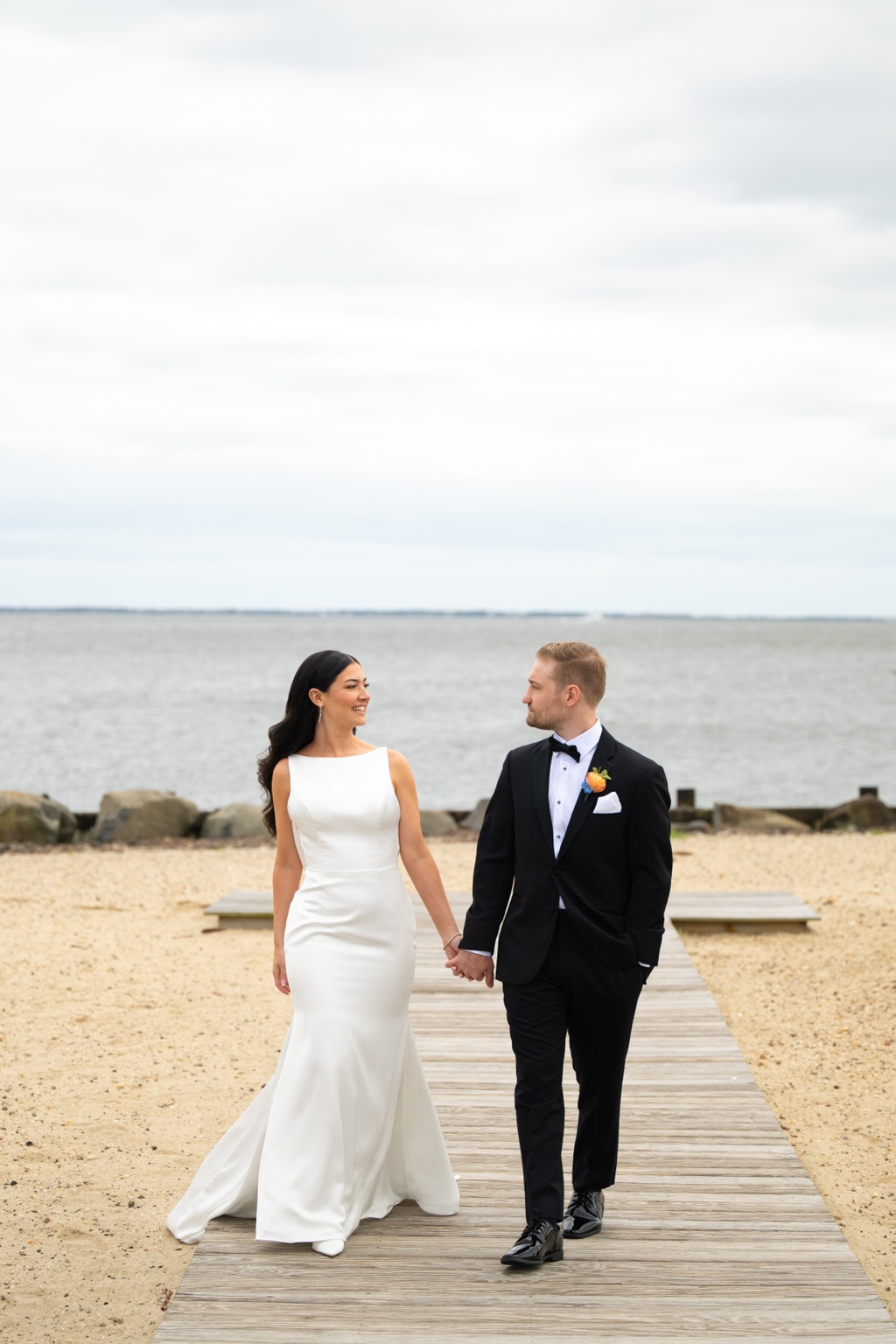 Land's End waterfront wedding in Sayville, Long Island, photographed by EXO Photography