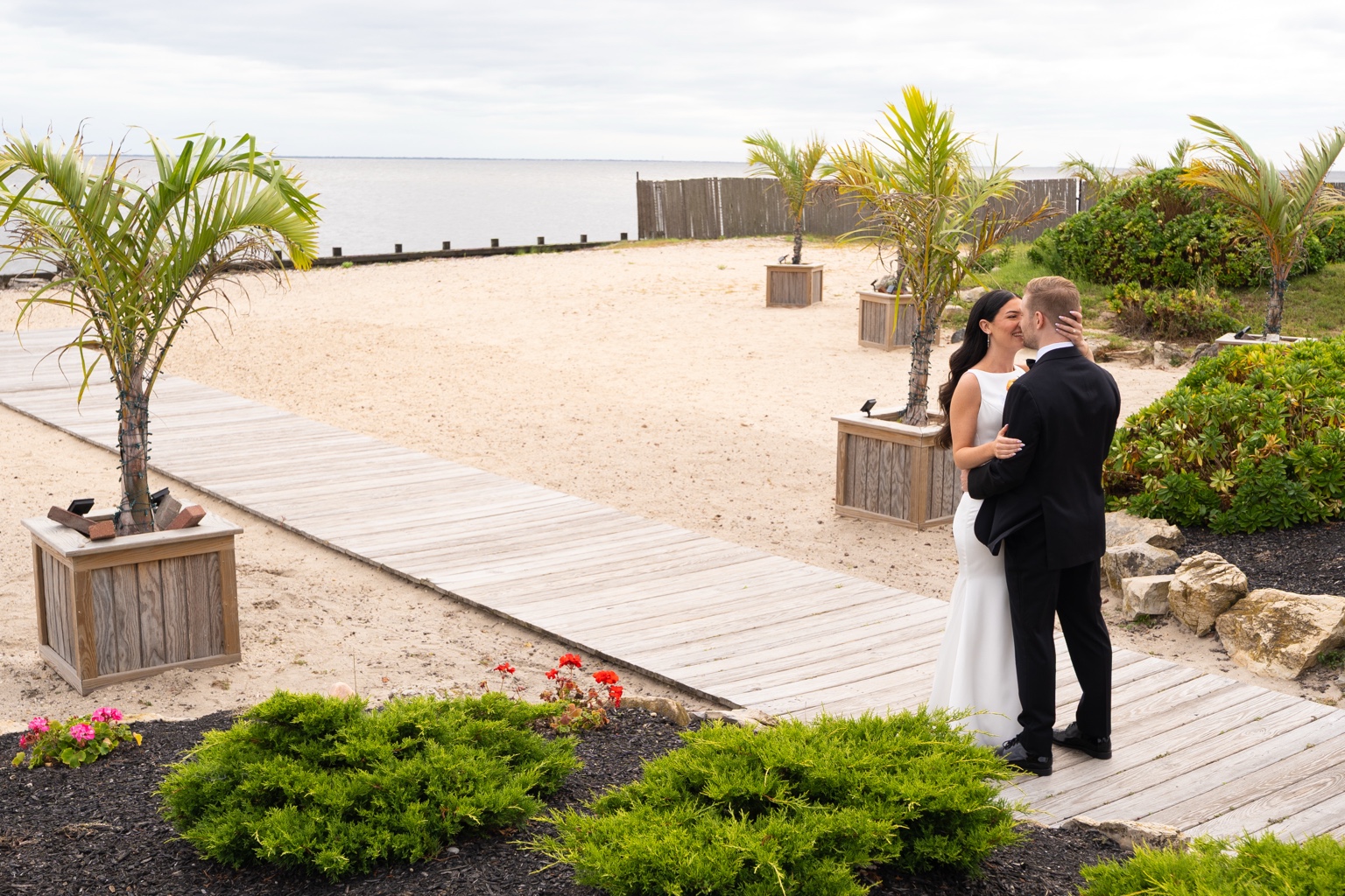 Land's End waterfront wedding in Sayville, Long Island, photographed by EXO Photography