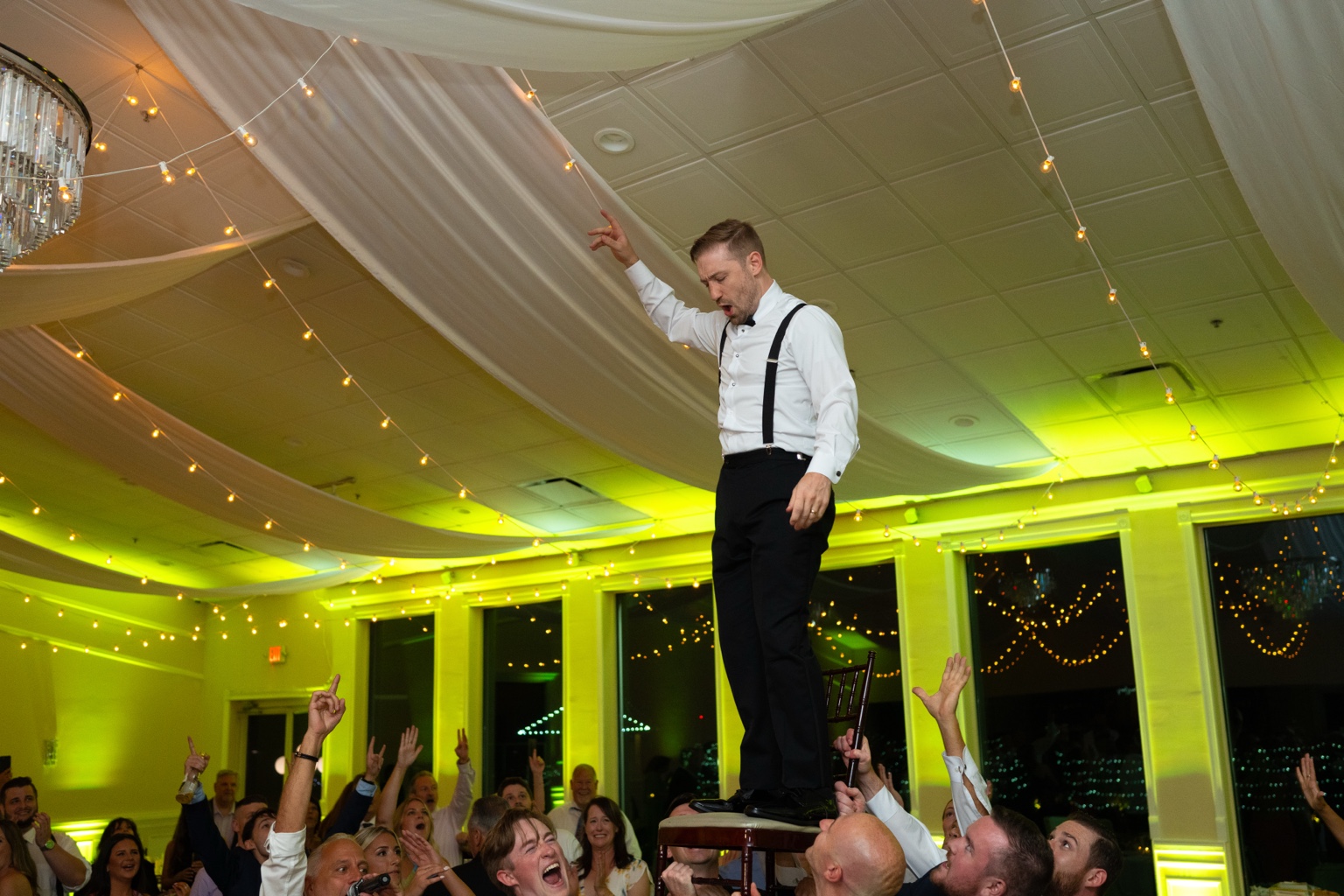 Land's End waterfront wedding in Sayville, Long Island, photographed by EXO Photography